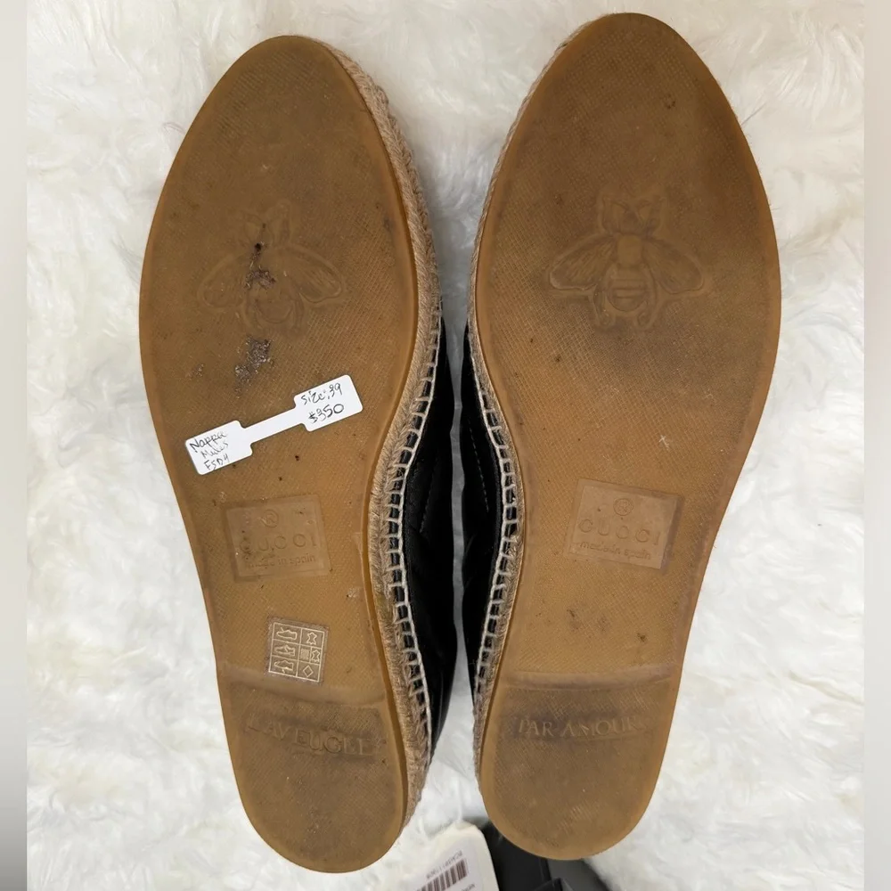 GUCCI Nappa Charlotte Mules
